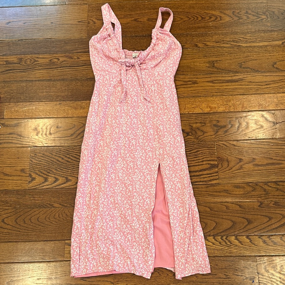 Abercrombie & Fitch Pink and White Floral Top